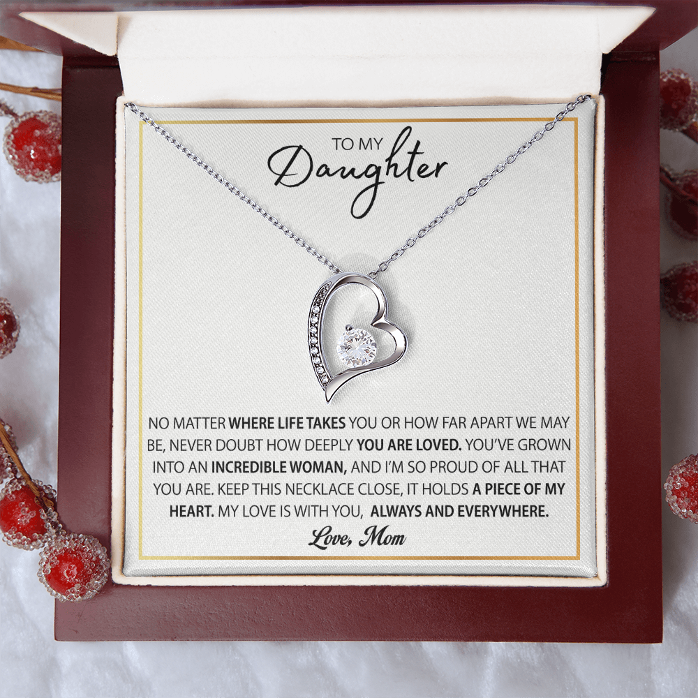 Daughter Necklace – You've Grown Into an Incredible Woman – Forever Love