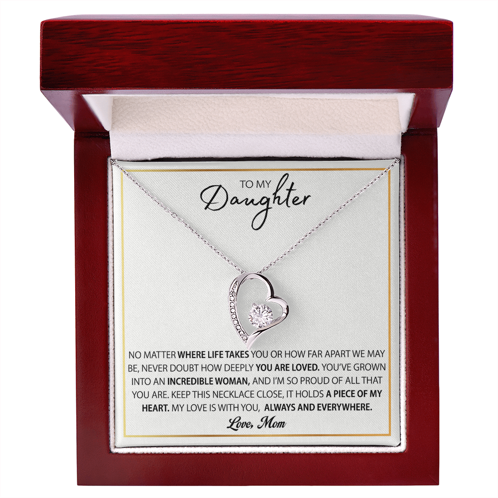 Daughter Necklace – You've Grown Into an Incredible Woman – Forever Love