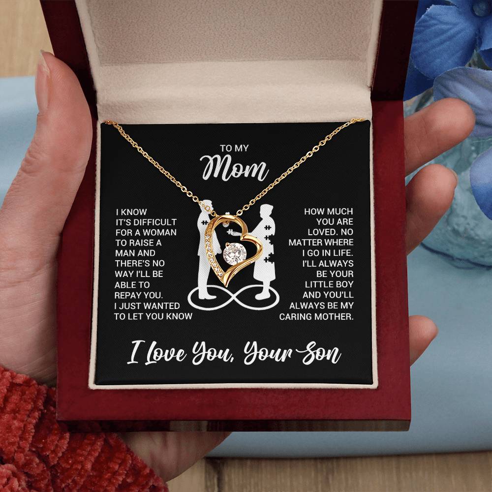 International Women's Day Gift for Mom | Inspirational Necklace Gift