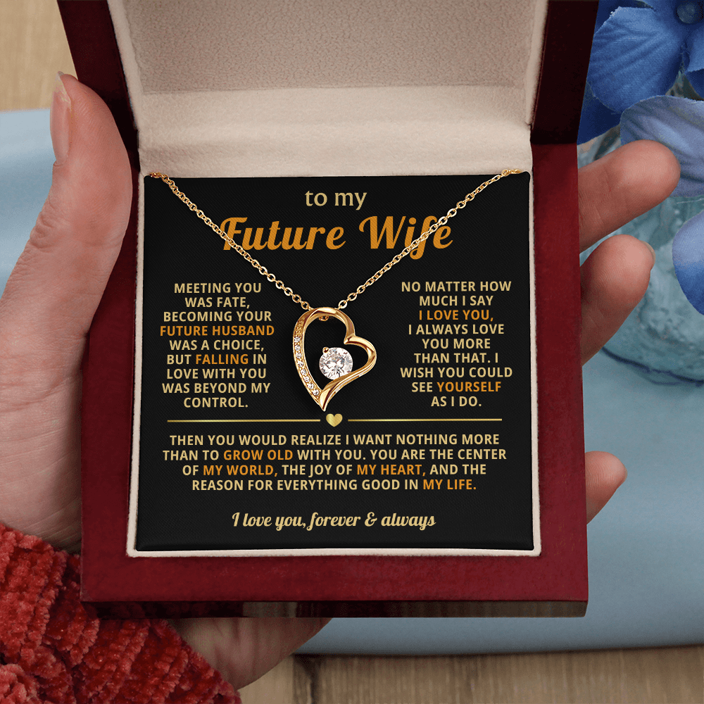 Future Wife Jewelry, Birthday, Valentine Gifts For Girlfriend Message Card