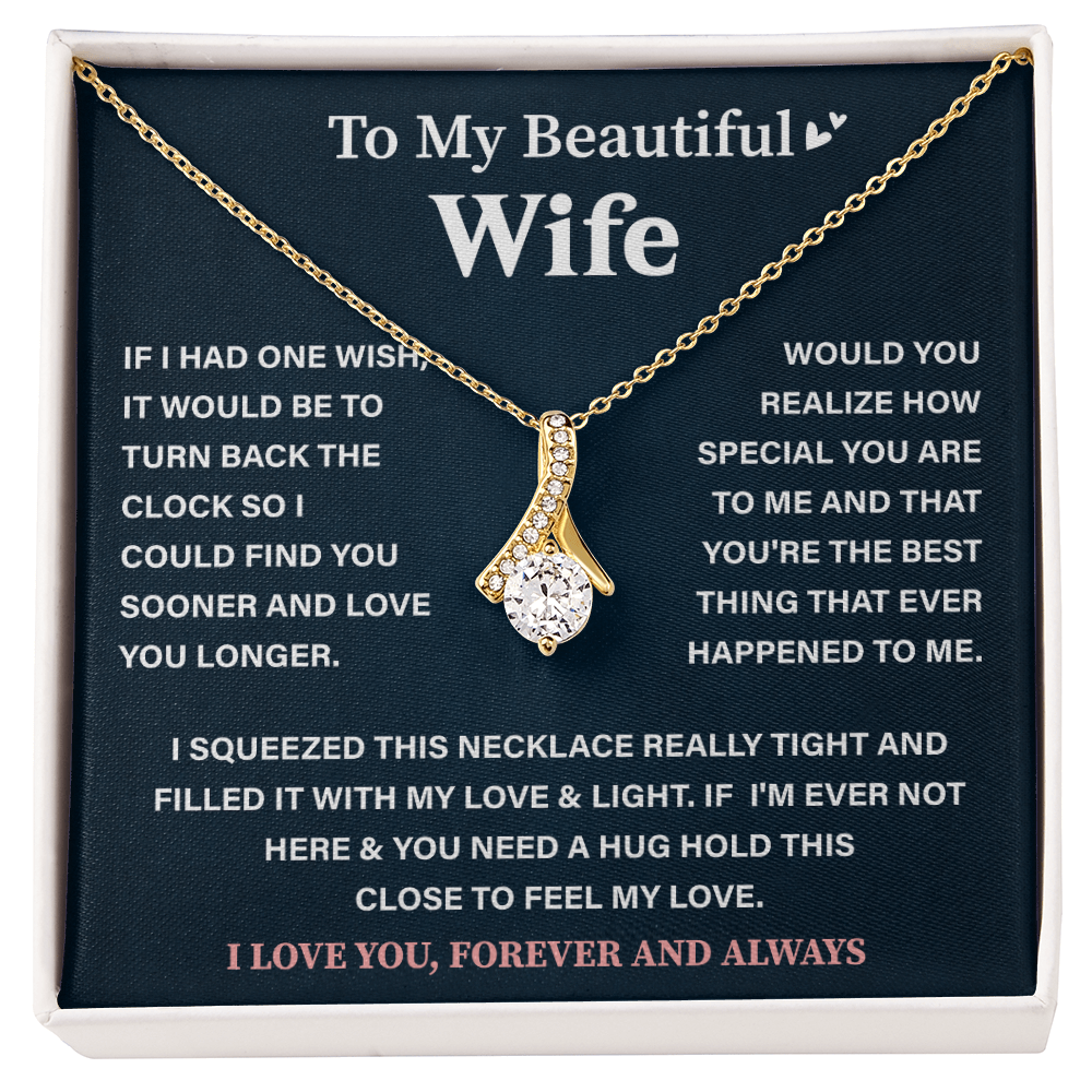 Jewelry for My Wife - Alluring Beauty Necklace, Gift for Her Romantic