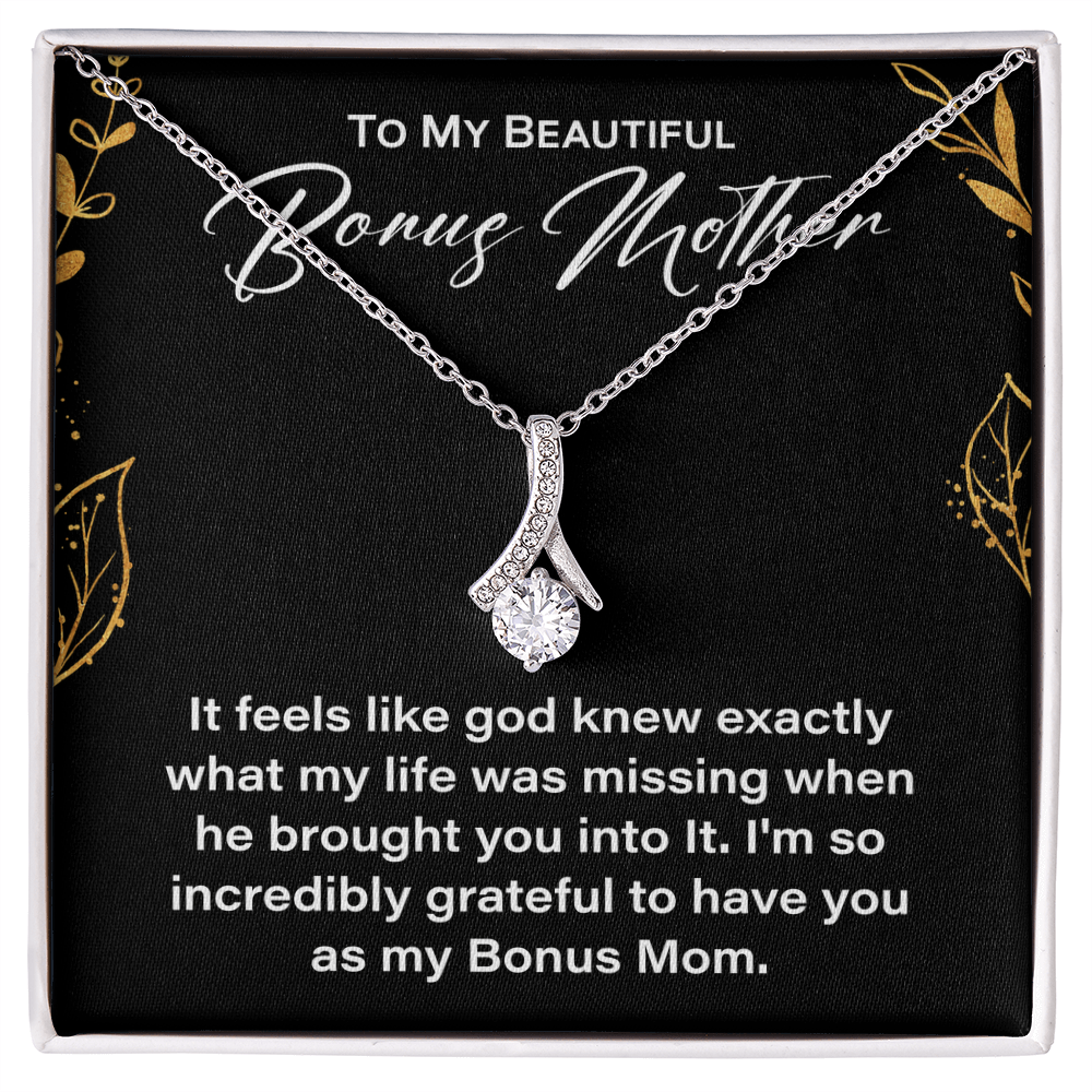 To My Beautiful Bonus Mom - You Are My Universe, Gift for Her
