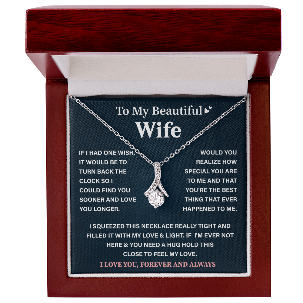 Jewelry for My Wife - Alluring Beauty Necklace, Gift for Her Romantic