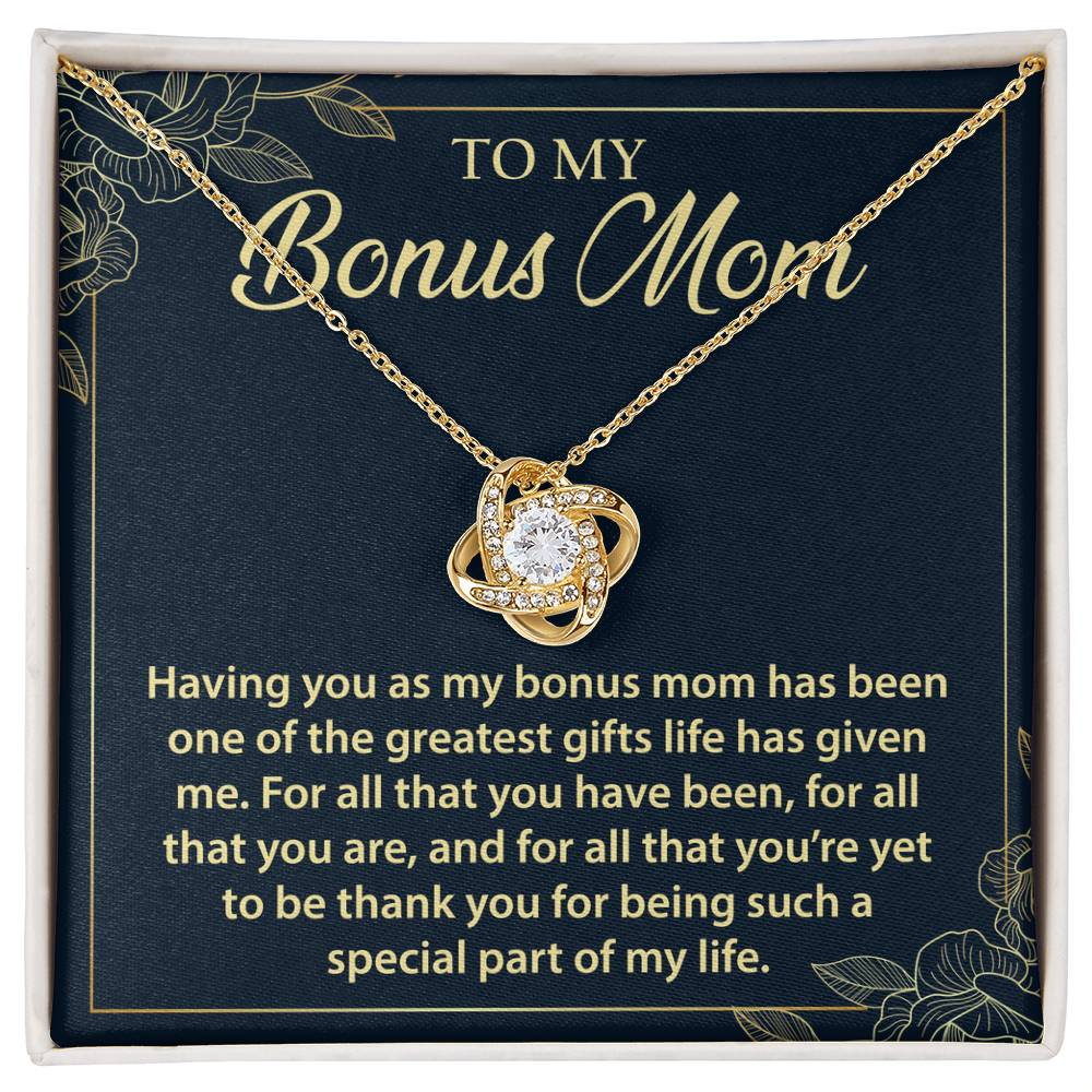 My Bonus Mom - Without You, There is No Me - Necklace