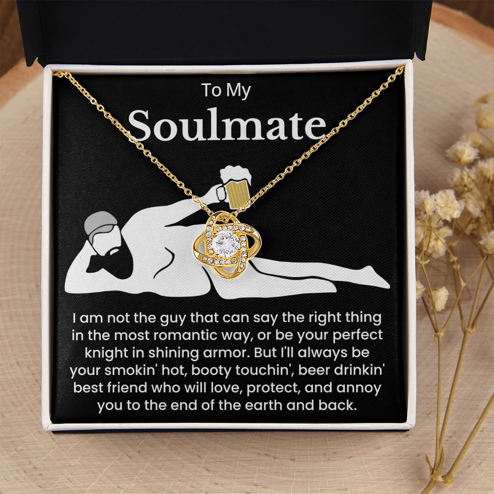 To My Beautiful Soulmate Necklace for Wife From Husband Jewelry for Girlfriend