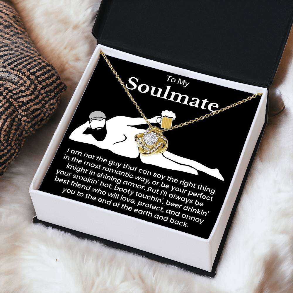 To My Beautiful Soulmate Necklace for Wife From Husband Jewelry for Girlfriend