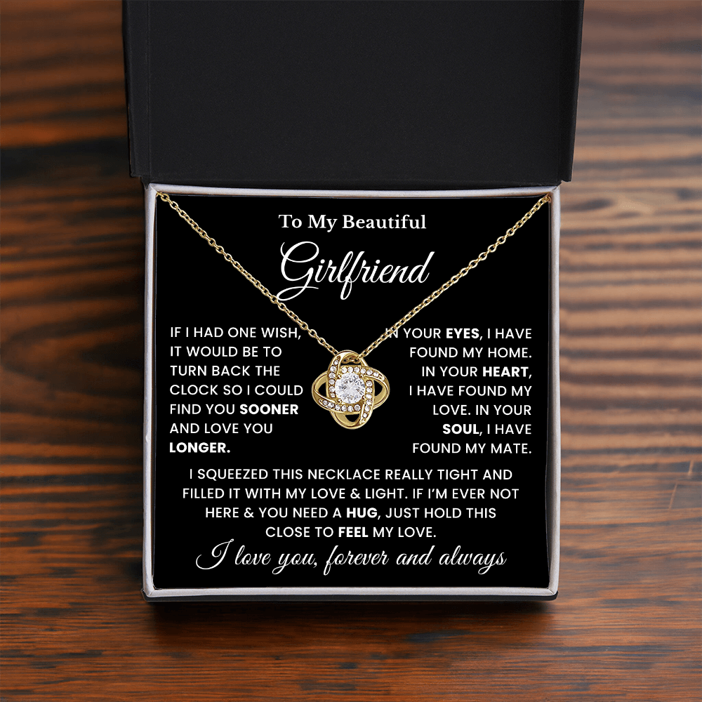 Necklace Gift For Girlfriend From Boyfriend On Birthday, Wedding, Anniversary, Valentine's Day