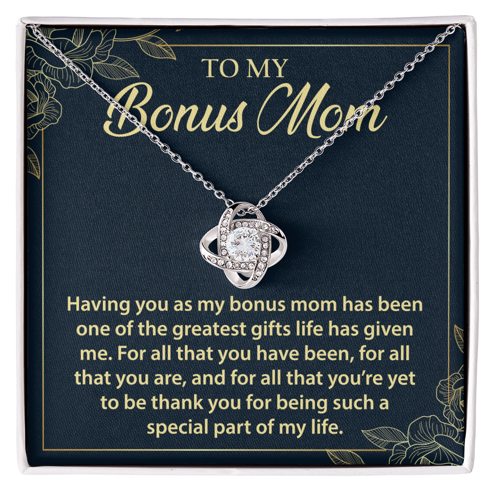 My Bonus Mom - Without You, There is No Me - Necklace