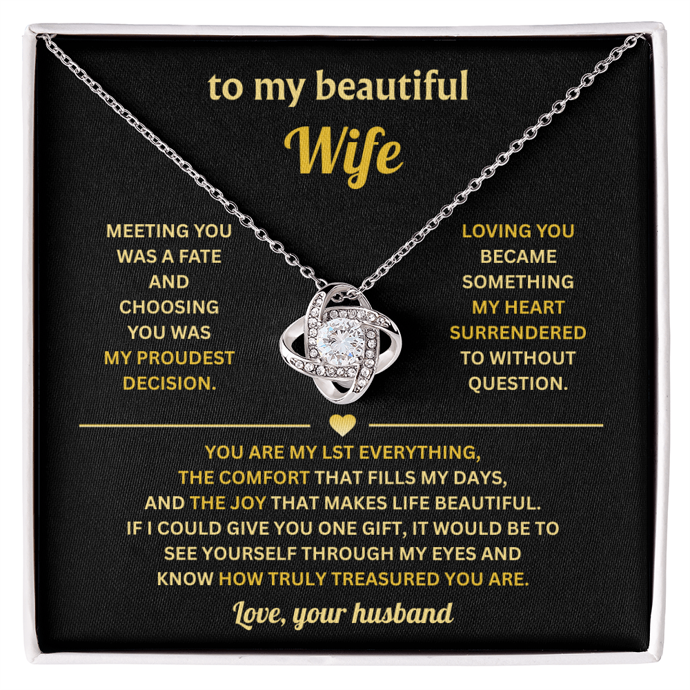 To My Beautiful Wife - I Love You Forever & Always, Special Moments Gifts.