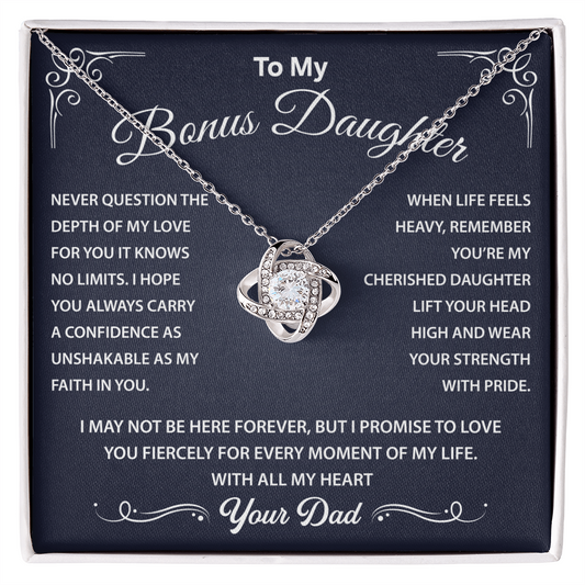 To My Bonus Daughter - Your Courage and Kindness Make the World Better