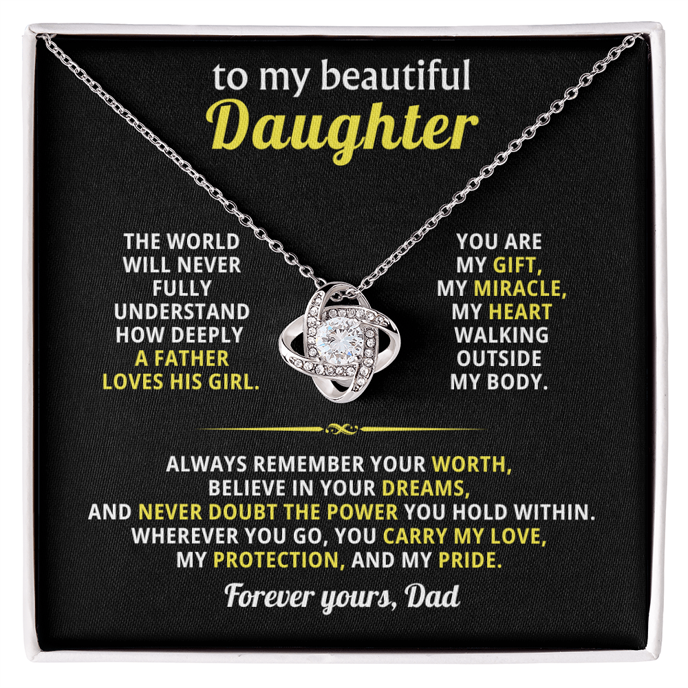 To My Daughter - You Are My Gift, My Miracle - Gift for Her