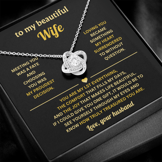 To My Beautiful Wife - I Love You Forever & Always, Special Moments Gifts.