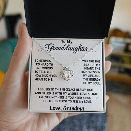 To My Granddaughter My Love for You Will Last Through Every Moment Heartfelt Keepsake Gift