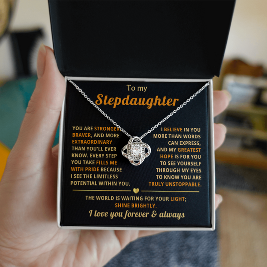 Gift From Dad to Bonus Daughter – Stepdaughter Jewelry