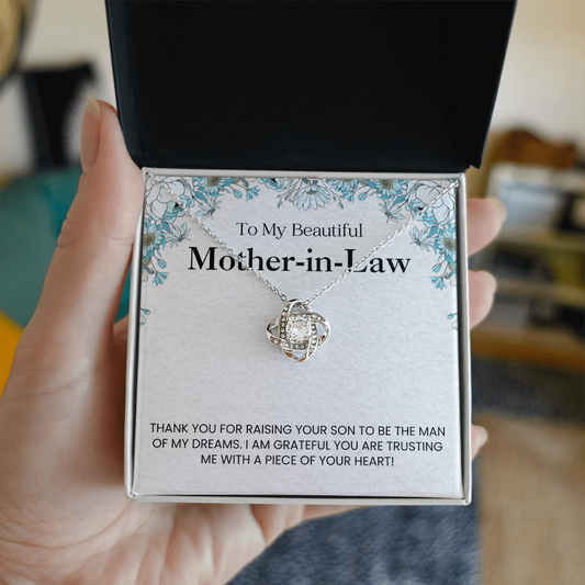 To My Beautiful Future Mother-in-law Necklace, Gift From Future Son-in-law