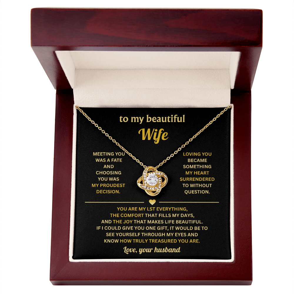To My Beautiful Wife - I Love You Forever & Always, Special Moments Gifts.