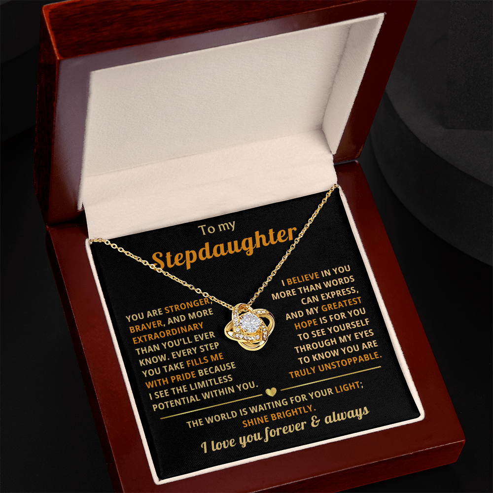 Gift From Dad to Bonus Daughter – Stepdaughter Jewelry