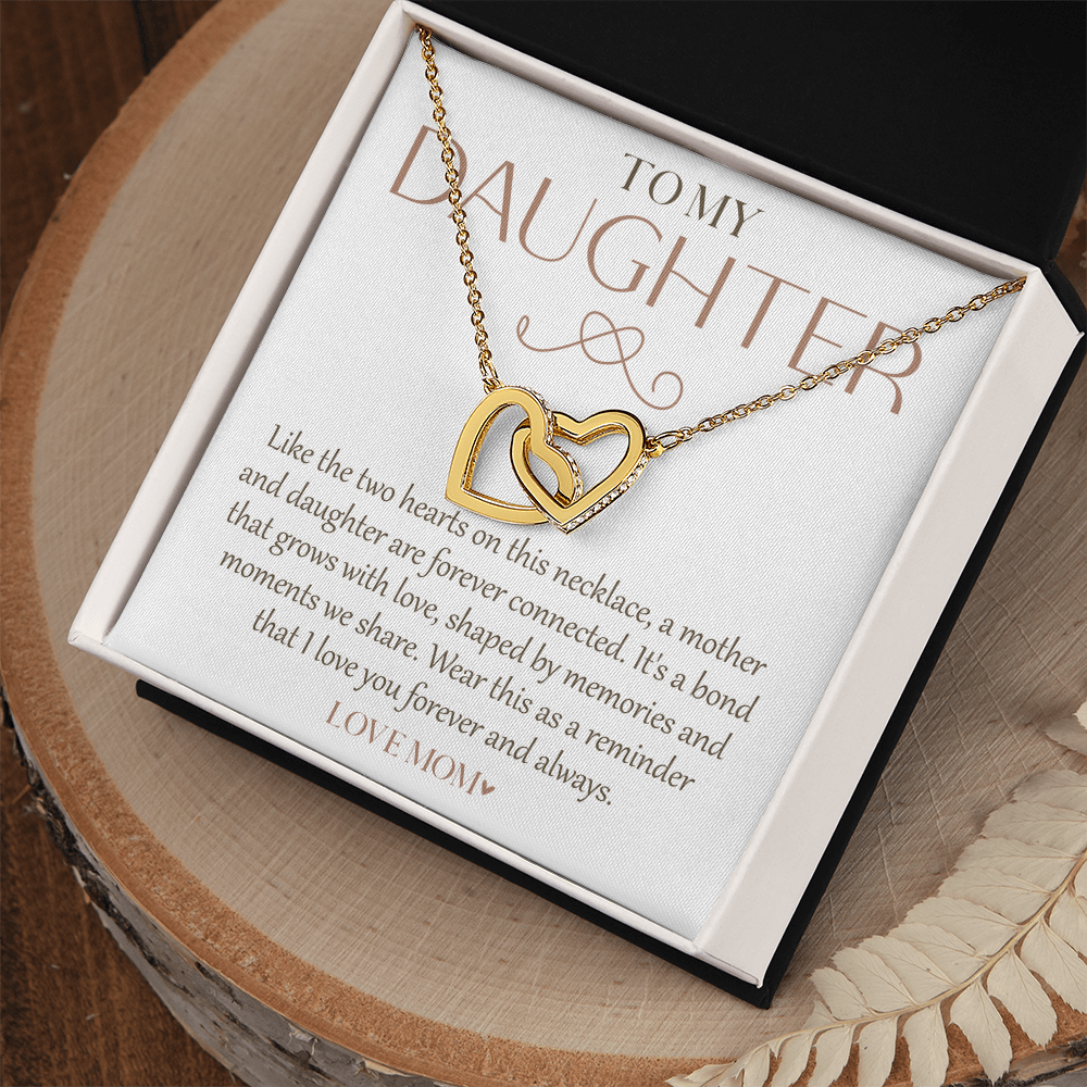 Mother Daughter Necklace - Meaningful Gift for Daughter From Dad
