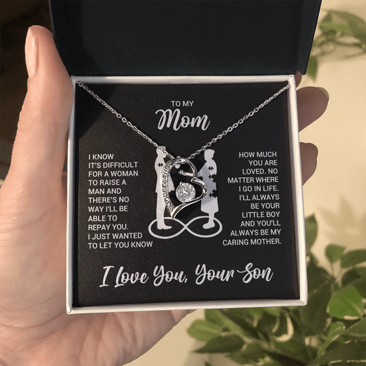 International Women's Day Gift for Mom | Inspirational Necklace Gift