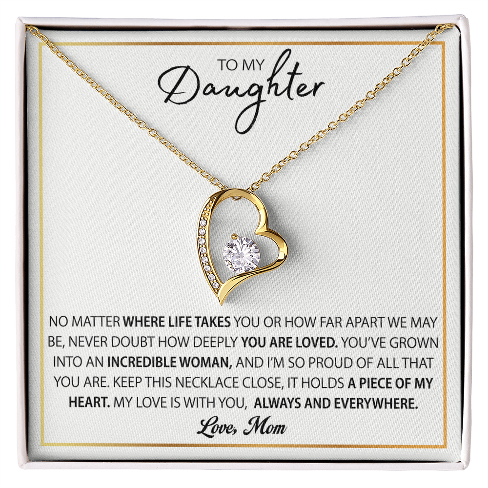 Daughter Necklace – You've Grown Into an Incredible Woman – Forever Love