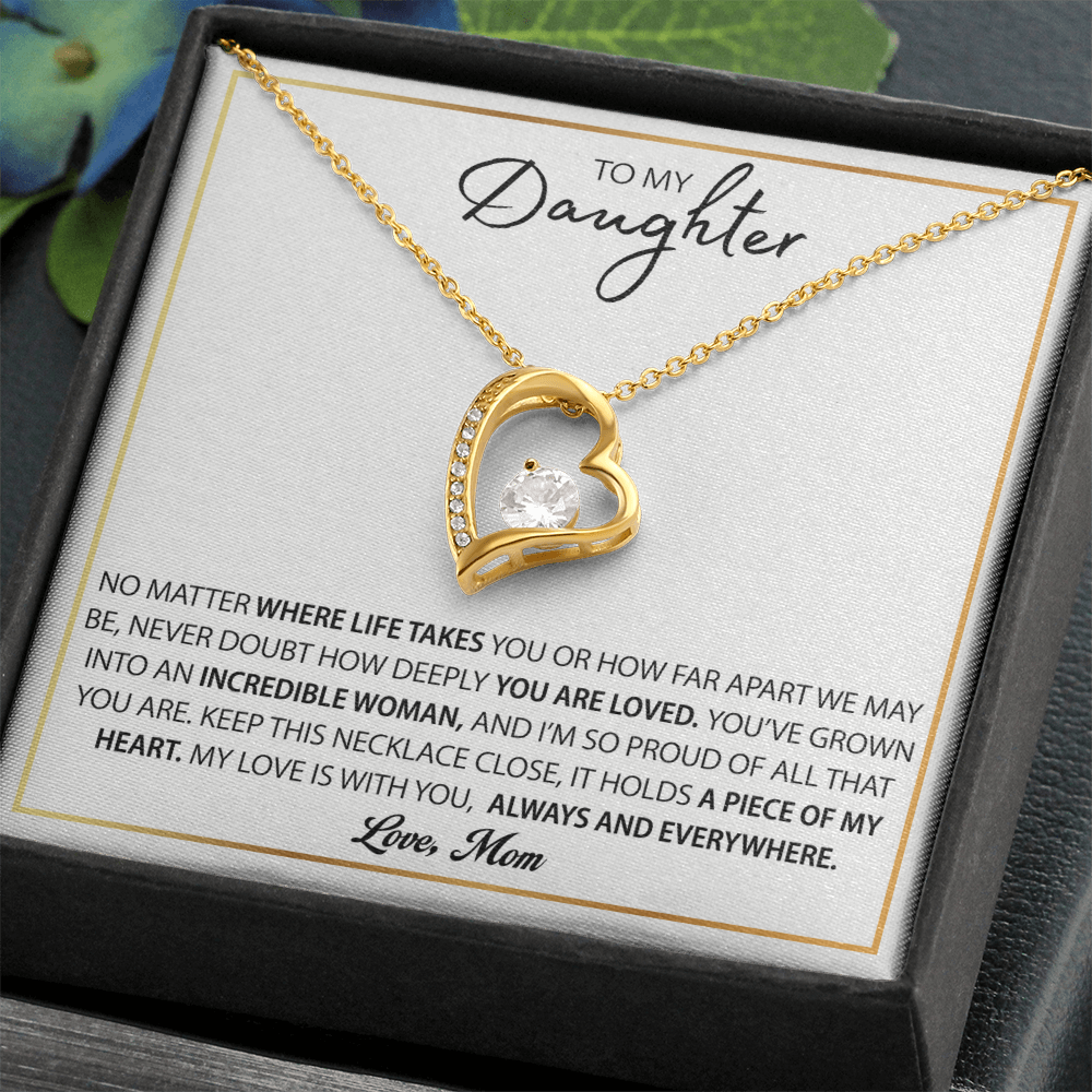 Daughter Necklace – You've Grown Into an Incredible Woman – Forever Love