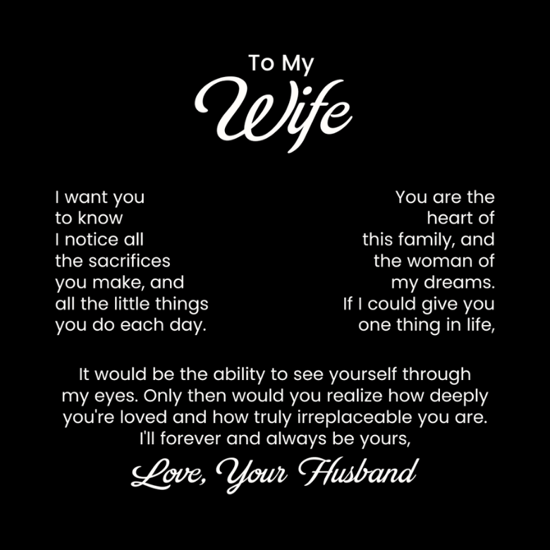 To My Beautiful Wife Necklace From Husband, Wife Gift Necklace For Women Necklace For Wife , Red Heart Rose Box