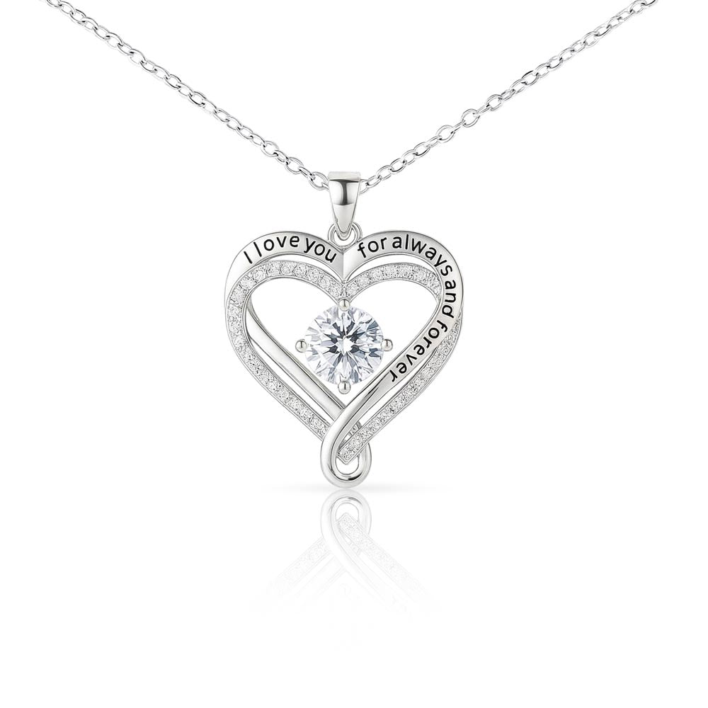 To My Mom Necklace from Daughter | Meaningful Mother's Day 2026 Forever Love Gift From Son