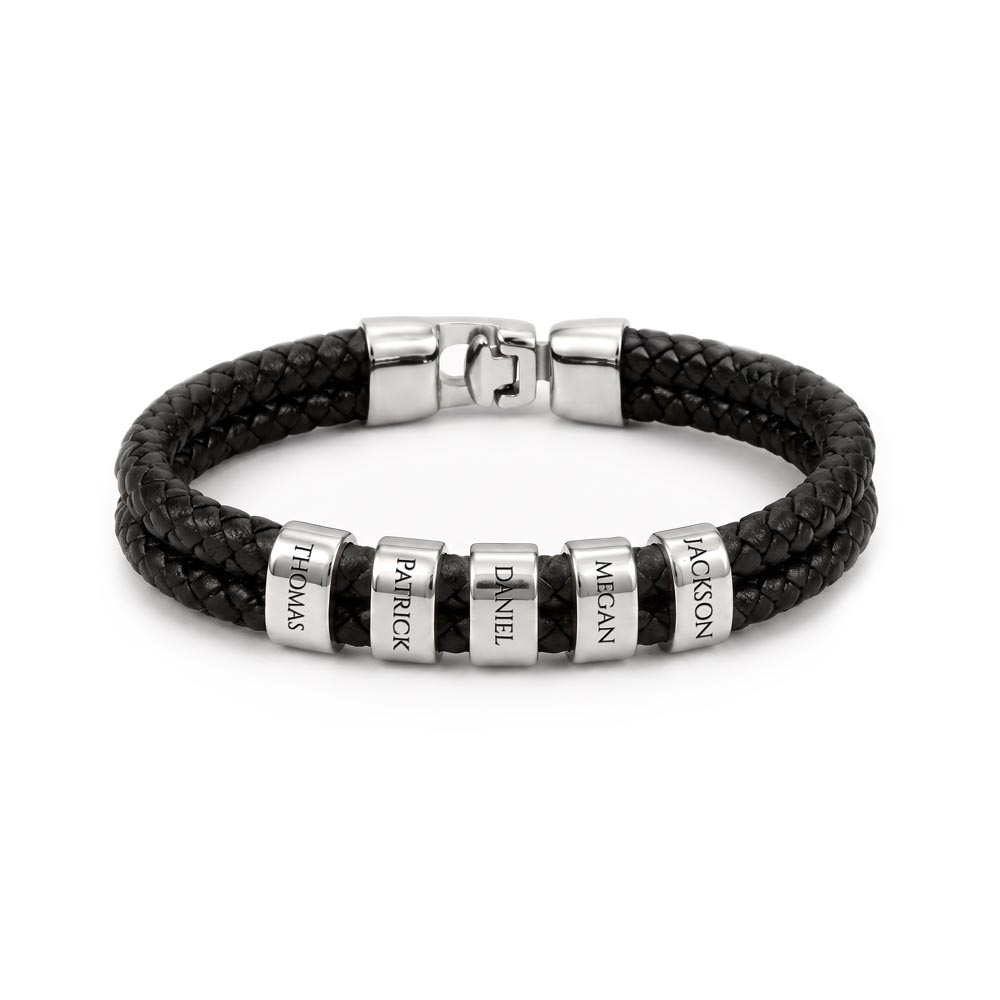 Mens Personalized Name Bracelet Gift For Son
