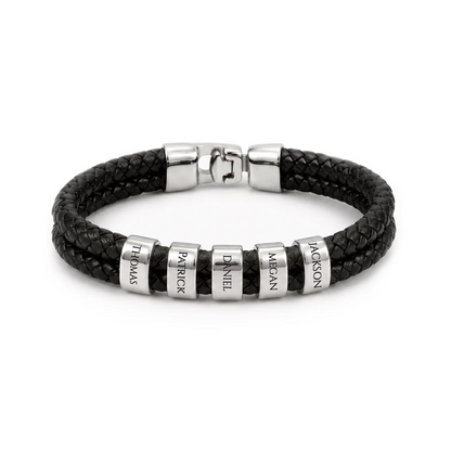 Mens Personalized Name Bracelet Gift For Son