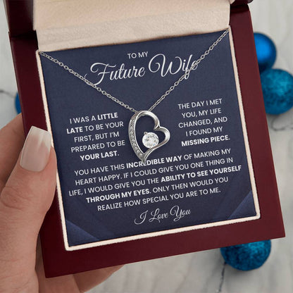 To My Future Wife Necklace – Wedding Gift for Bride