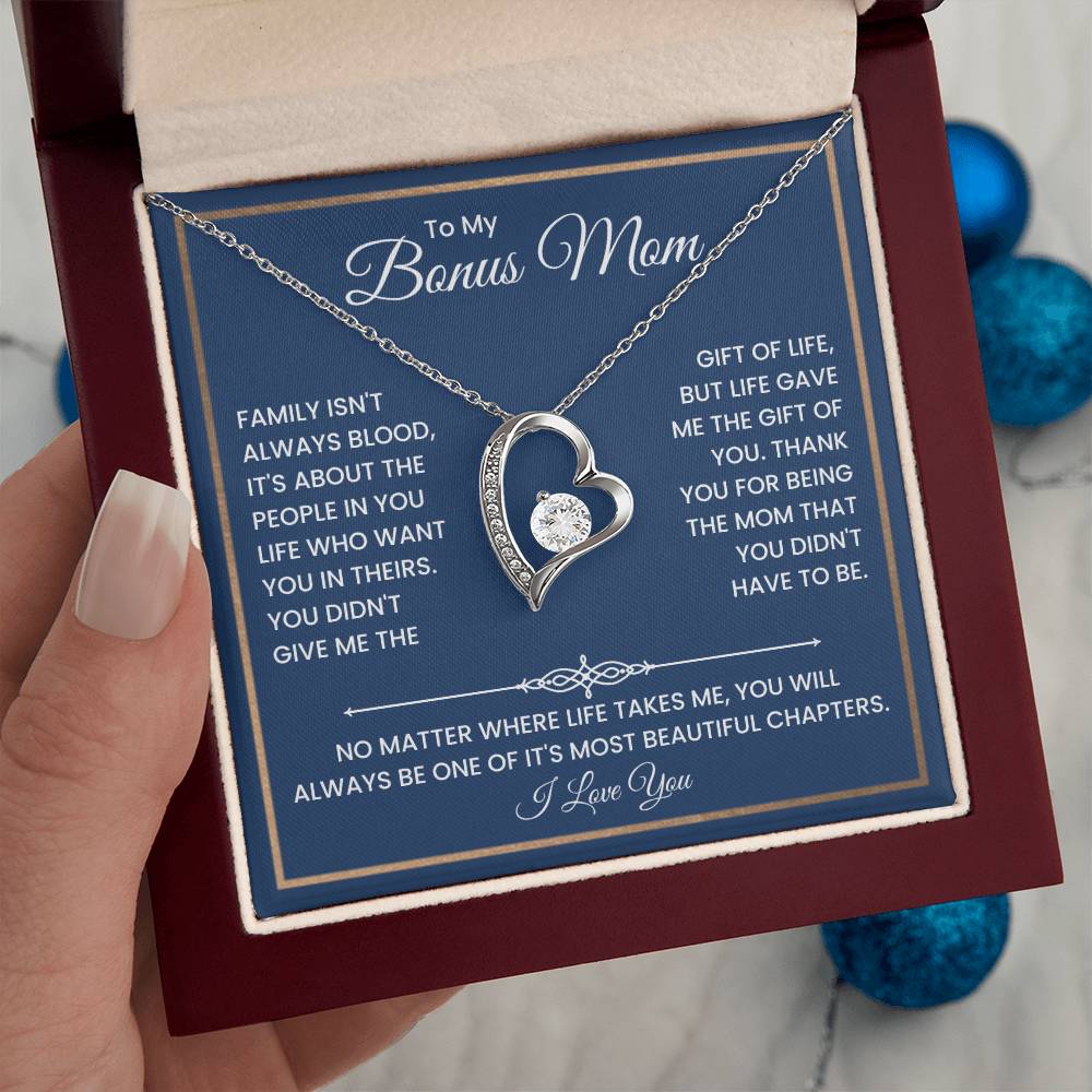 Mother's Day Jewelry Gift for Step Mom From Son or Daughter