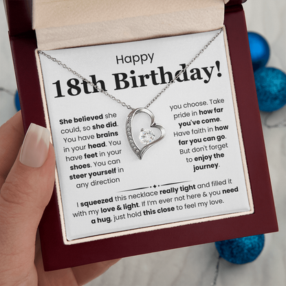 18th Birthday Necklace for Her – Heartfelt Milestone Gift