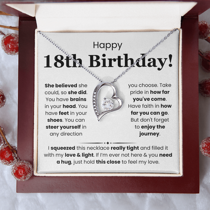 18th Birthday Necklace for Her – Heartfelt Milestone Gift