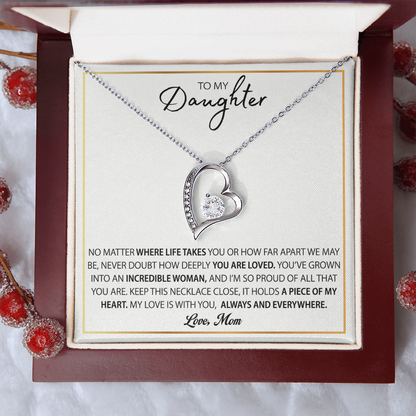 Daughter Necklace – You've Grown Into an Incredible Woman – Forever Love