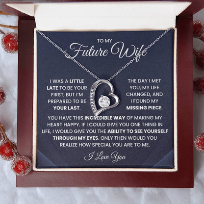 To My Future Wife Necklace – Wedding Gift for Bride
