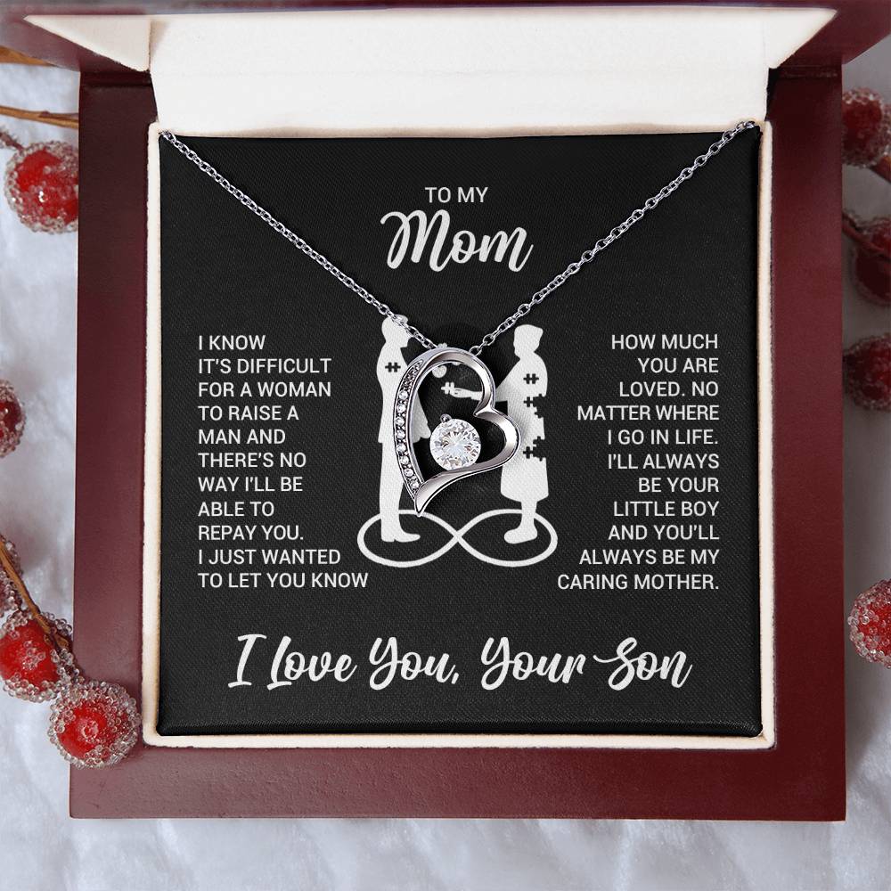 International Women's Day Gift for Mom | Inspirational Necklace Gift
