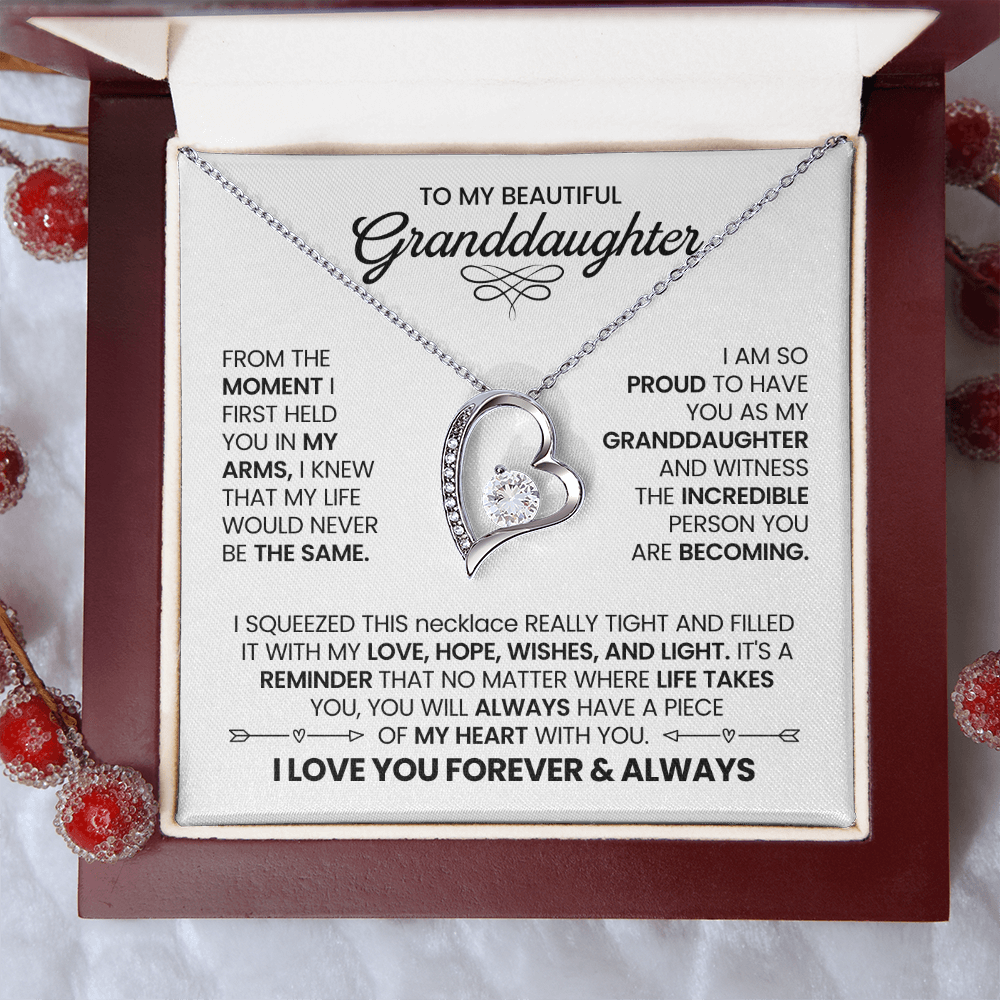 To My Beautiful Granddaughter - Carry My Love Wherever You Go