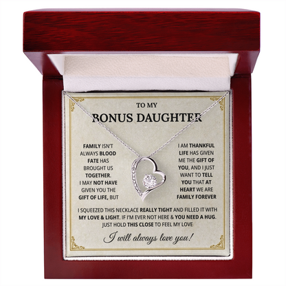 Jewelry Gifts for Stepdaughter at Wedding, Necklaces for Stepdaughter From Stepdad