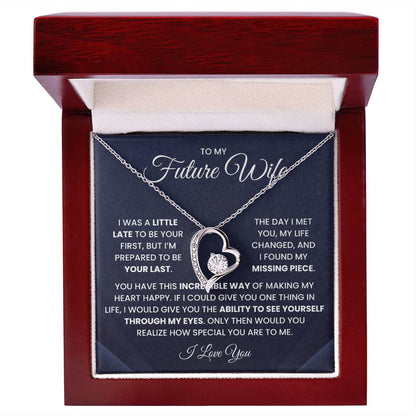 To My Future Wife Necklace – Wedding Gift for Bride