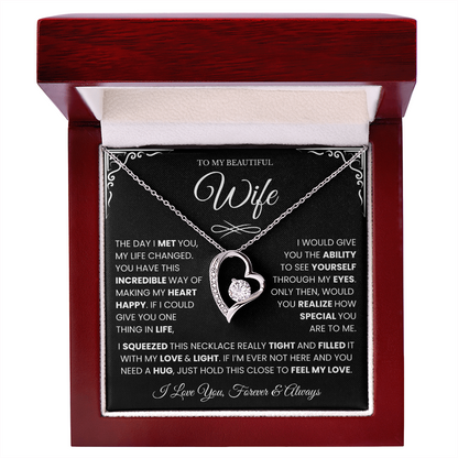 To My Soulmate Necklace for Women Sentimental Gifts for Wife