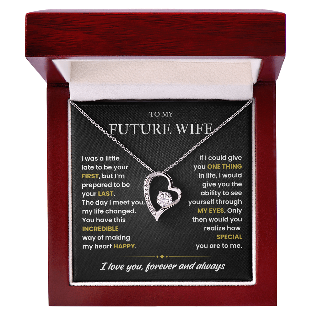 To My Future Wife - How Special You Are To Me - Necklace