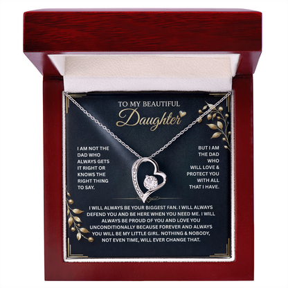 Daughter Jewelry Gift – Inspirational Necklace from Mom or Dad