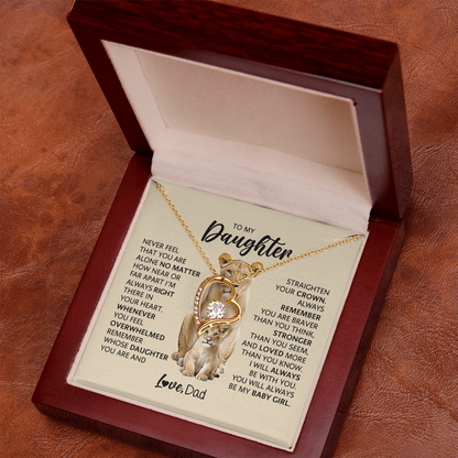 To My Adult Daughter Necklace | Meaningful Gift for Daughter from Dad