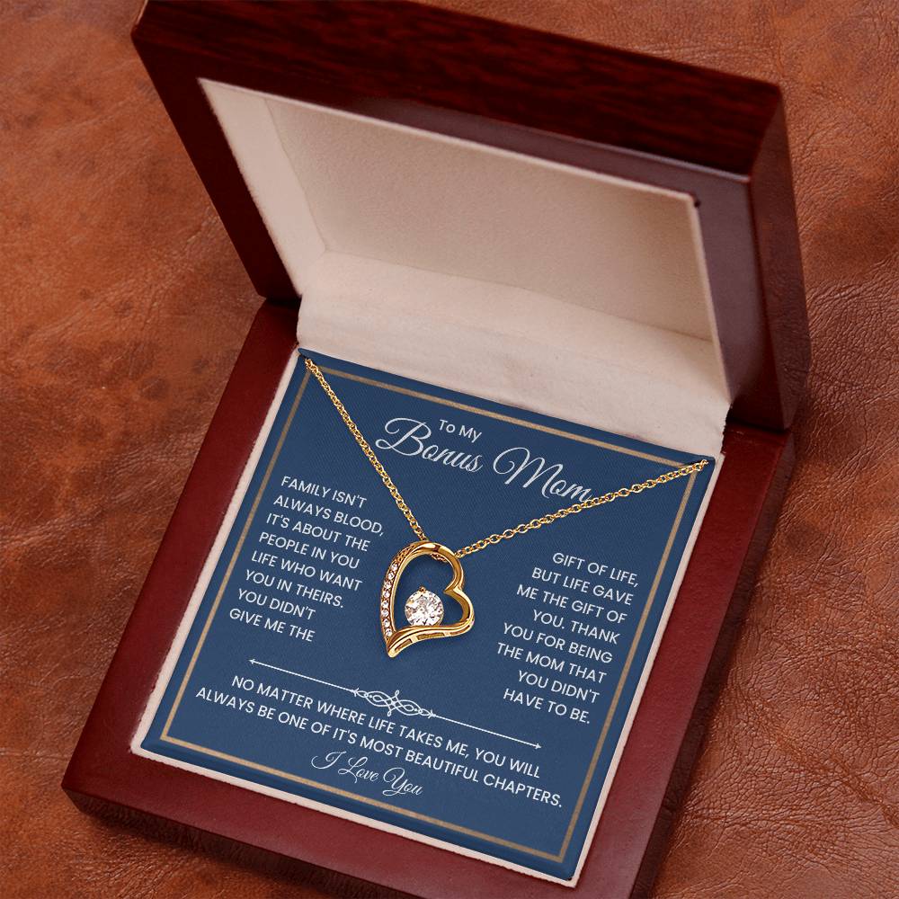 Mother's Day Jewelry Gift for Step Mom From Son or Daughter