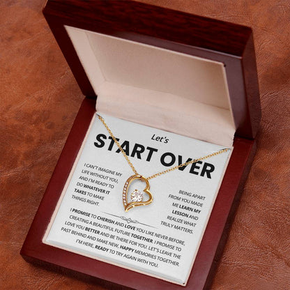 To My Soulmate Necklace - Start Over Gifts For Her