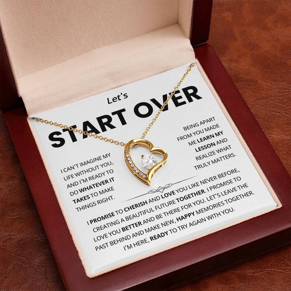 To My Soulmate Necklace - Start Over Gifts For Her