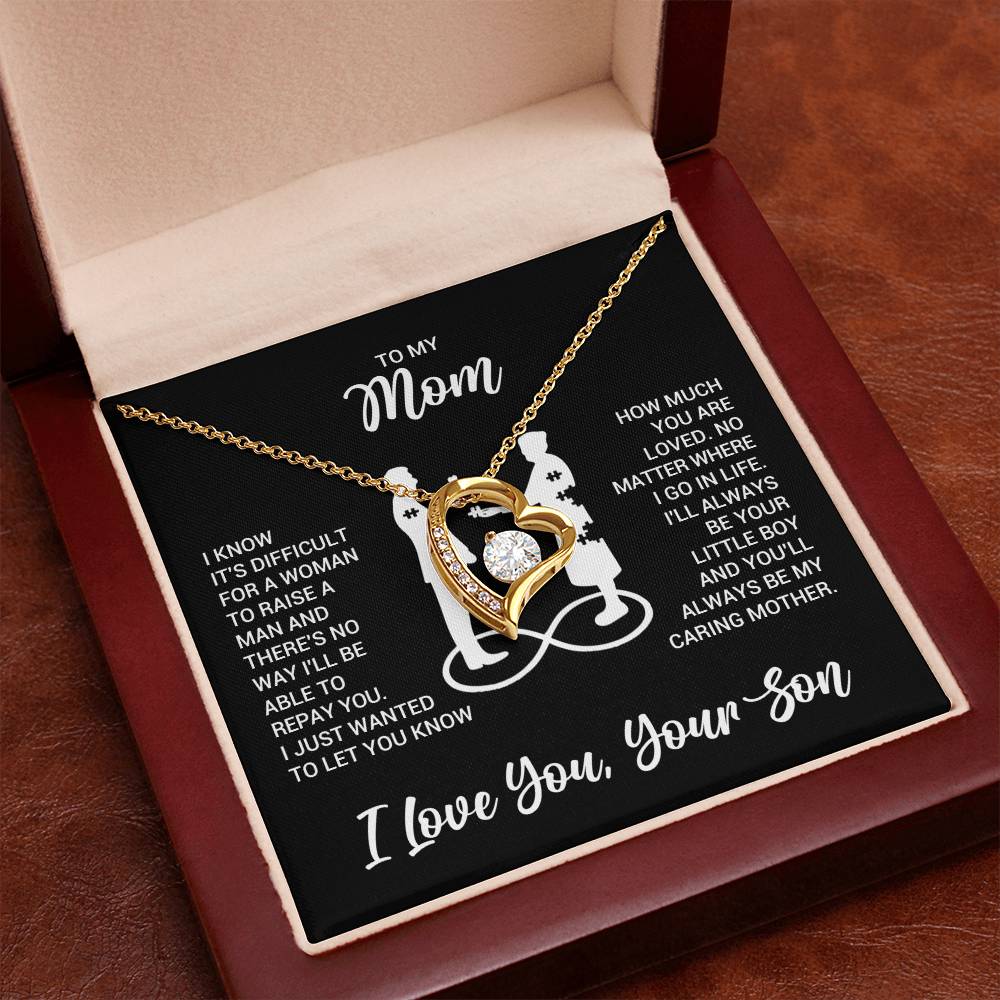 International Women's Day Gift for Mom | Inspirational Necklace Gift