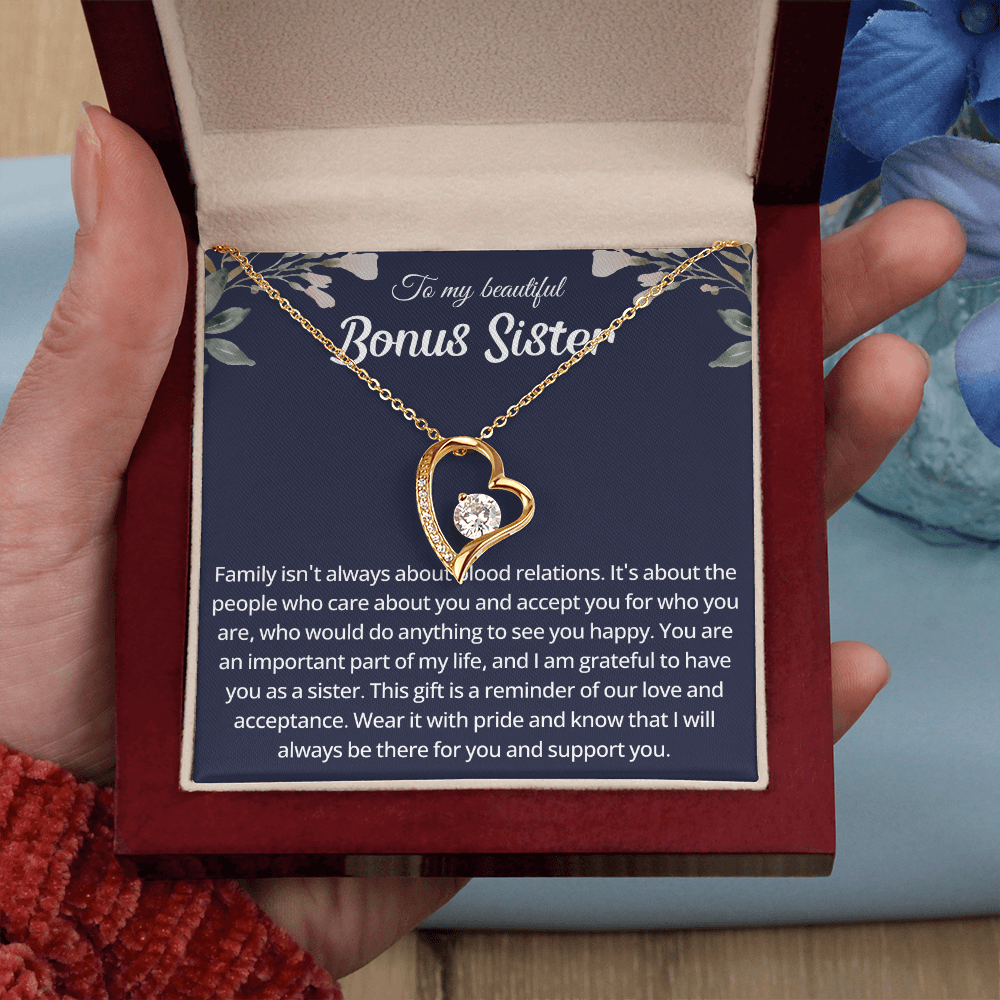 To My Bonus Sister - Thank you for coming into my life and making it more special