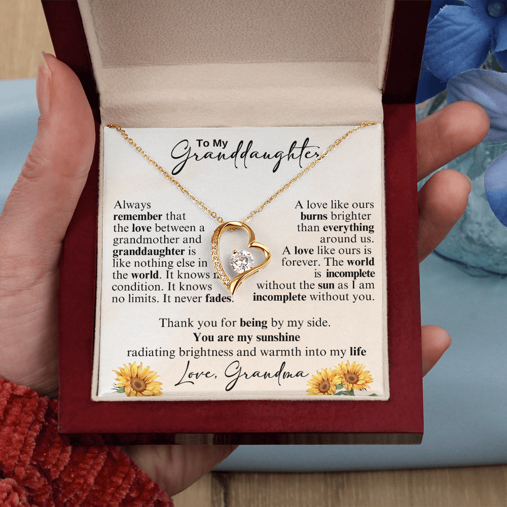 To My Beautiful Granddaughter - Never Stop Believing in Yourself