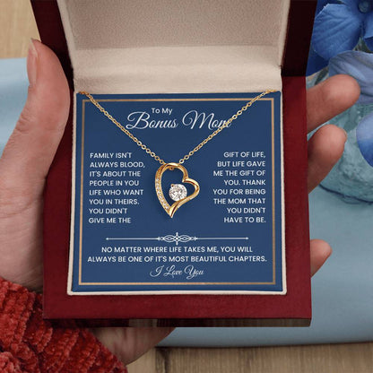 Mother's Day Jewelry Gift for Step Mom From Son or Daughter